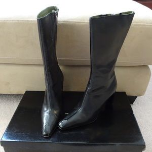 Valerie Stevens Tall Leather Boots